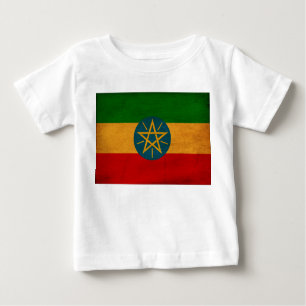 Camiseta De Bebé Bandera de Etiopía