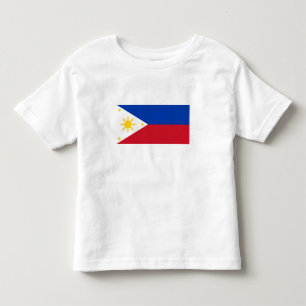 Camiseta De Bebé Bandera de Filipinas