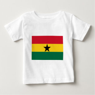 Camiseta De Bebé Bandera de Ghana