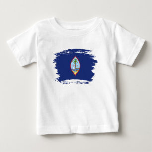 Camiseta De Bebé bandera de Guam