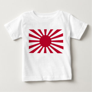 Camiseta De Bebé Bandera de Guerra Imperial de Japón