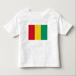 Camiseta De Bebé Bandera de Guinea<br><div class="desc">Bandera patriótica de Guinea.</div>