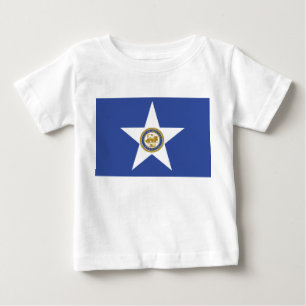 Camiseta De Bebé Bandera de Houston (Texas)