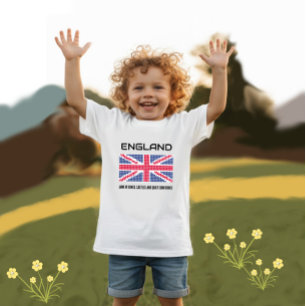 Camiseta De Bebé Bandera de Inglaterra