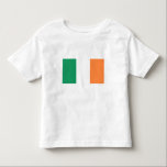 Camiseta De Bebé Bandera de Irlanda<br><div class="desc">Bandera patriótica de Irlanda.</div>