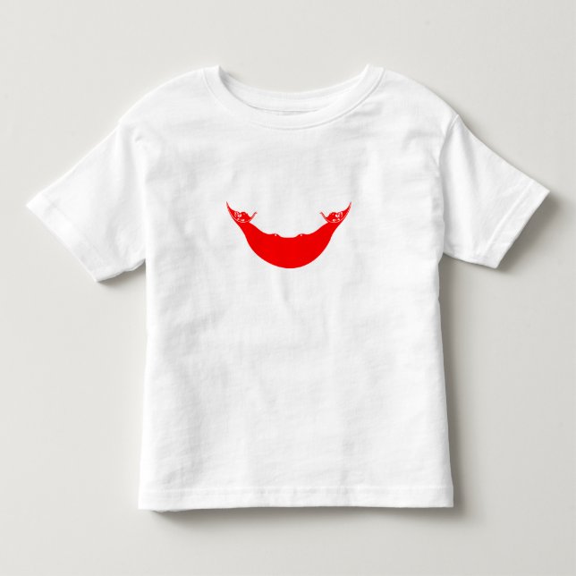 Camiseta De Bebé Bandera de Isla de Pascua (Anverso)