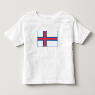 Camiseta De Bebé Bandera de Islas Feroe