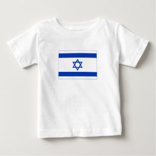 Camiseta De Bebé Bandera de Israel
