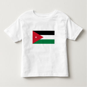 Camiseta De Bebé Bandera de Jordania