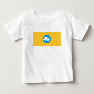 Camiseta De Bebé Bandera de Kalmukia