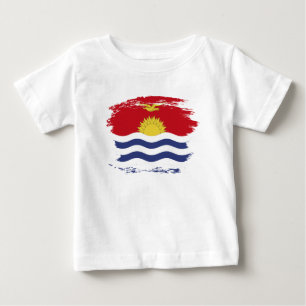 Camiseta De Bebé Bandera de Kiribati