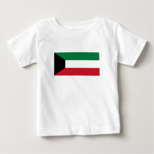 Camiseta De Bebé Bandera de Kuwait