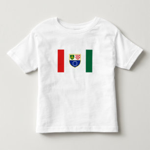 Camiseta De Bebé Bandera de la Federación de Bosnia-Herzegovina