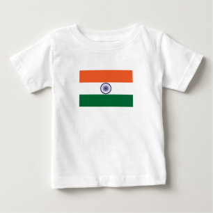 Camiseta De Bebé Bandera de la India
