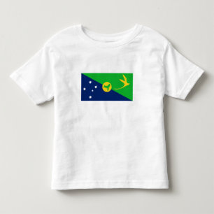 Camiseta De Bebé Bandera de la Isla de Navidad