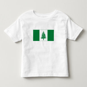Camiseta De Bebé Bandera de la Isla Norfolk