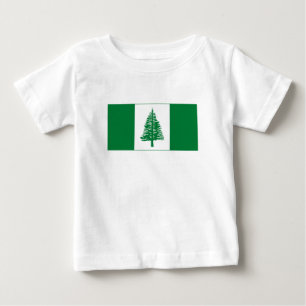 Camiseta De Bebé Bandera de la Isla Norfolk