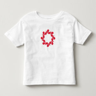 Camiseta De Bebé Bandera de la prefectura de Saitama, Japón