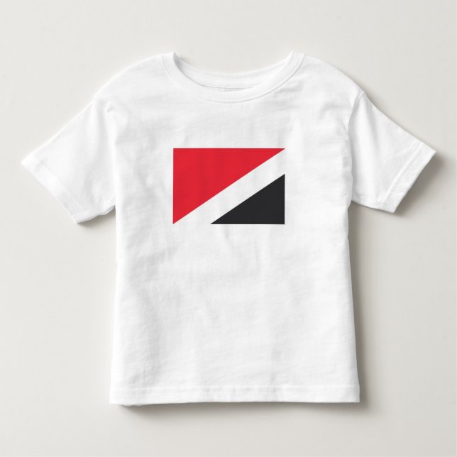 Camiseta De Bebé Bandera de la Principado de Sealand (Anverso)