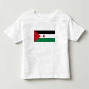 Camiseta De Bebé Bandera de la República Árabe Saharaui Democrática