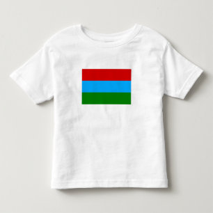 Camiseta De Bebé Bandera de la República de Karelia