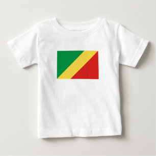 Camiseta De Bebé Bandera de la República del Congo