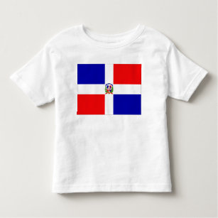 Camiseta De Bebé Bandera de la República Dominicana
