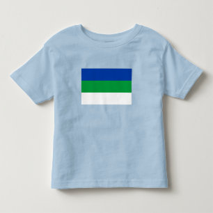 Camiseta De Bebé Bandera de la República Komi