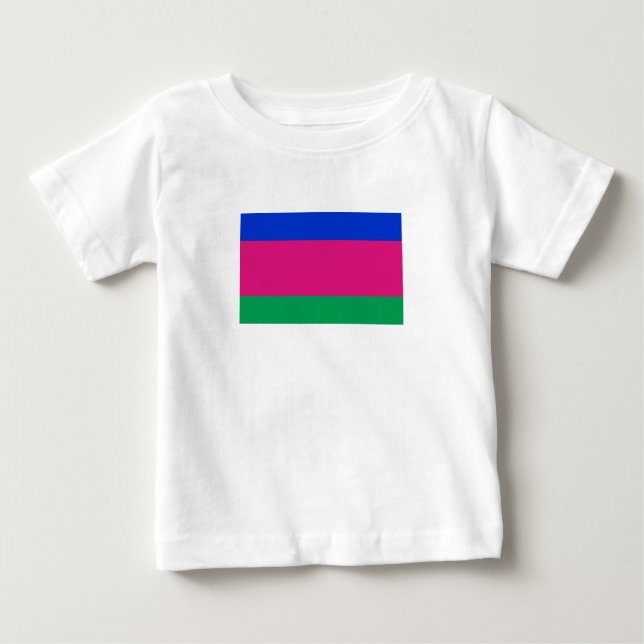 Camiseta De Bebé Bandera de la República Popular de Kuban (Anverso)