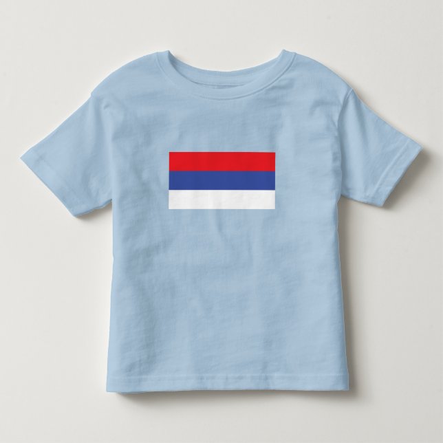 Camiseta De Bebé Bandera de la República Srpska (Anverso)