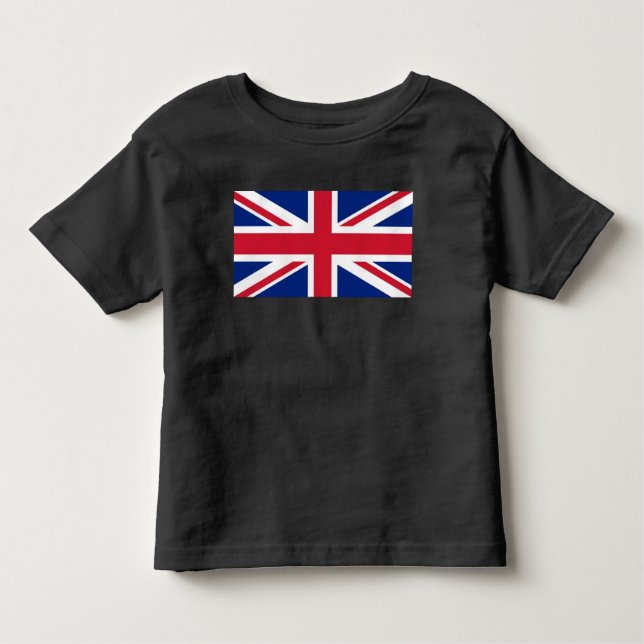 Camiseta De Bebé Bandera de la Unión del Reino Unido (Anverso)