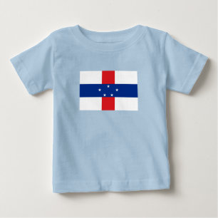 Camiseta De Bebé Bandera de las Antillas Neerlandesas