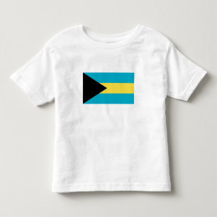 Camiseta De Bebé Bandera de las Bahamas