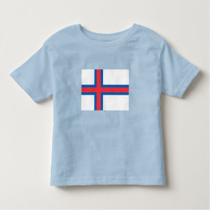 Camiseta De Bebé Bandera de las Islas Feroe