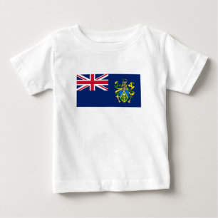 Camiseta De Bebé Bandera de las Islas Pitcairn