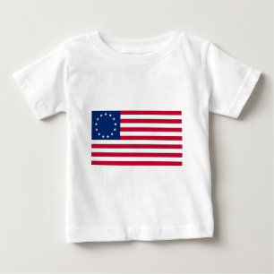 Camiseta De Bebé Bandera de los E.E.U.U. Betsy Ross
