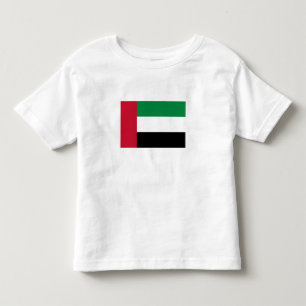 Camiseta De Bebé Bandera de los Emiratos Árabes Unidos