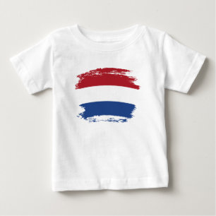 Camiseta De Bebé Bandera de los Países Bajos