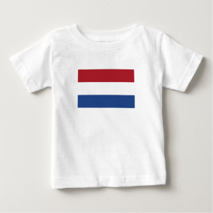 Camiseta De Bebé Bandera de los Países Bajos