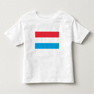 Camiseta De Bebé Bandera de Luxemburgo