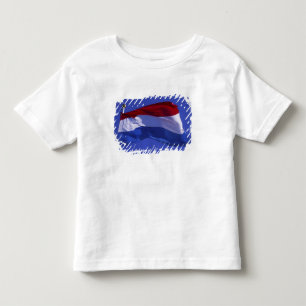 Camiseta De Bebé bandera de Luxemburgo RF)