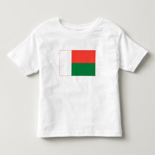 Camiseta De Bebé Bandera de Madagascar