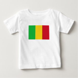 Camiseta De Bebé Bandera de Mali