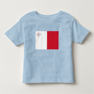 Camiseta De Bebé Bandera de Malta