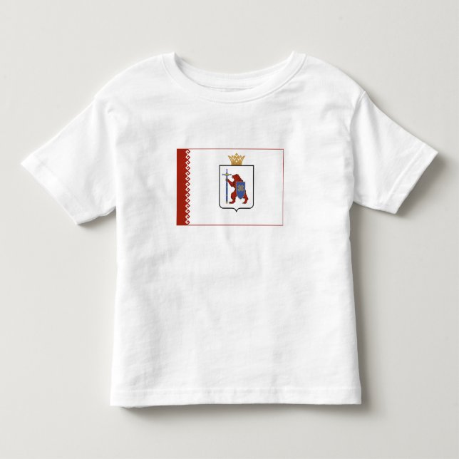 Camiseta De Bebé Bandera de Mari El (Anverso)