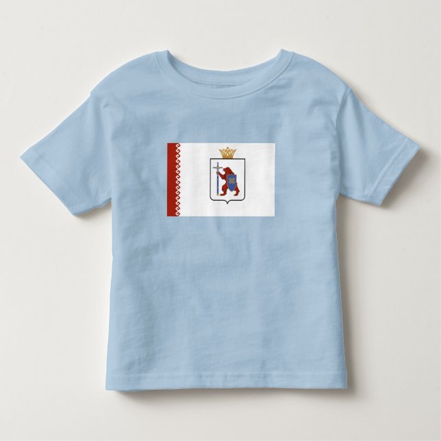 Camiseta De Bebé Bandera de Mari El (Anverso)