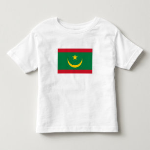 Camiseta De Bebé Bandera de Mauritania