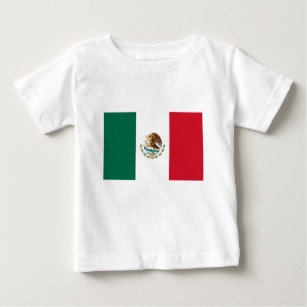 Camiseta De Bebé Bandera de México - Bandera de México