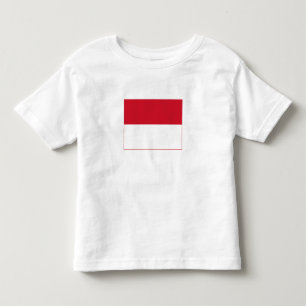 Camiseta De Bebé Bandera de Mónaco