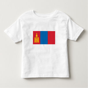 Camiseta De Bebé Bandera de Mongolia